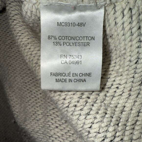 Lucy & Laurel Long Sleeve Medium Women's Pullover Grey Zipper Pockets Crew Neck - Picture 5 of 7